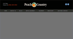 Desktop Screenshot of peachcountrytractor.com